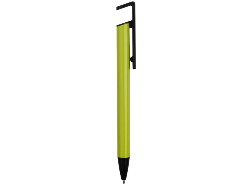 Ручка-подставка шариковая Кипер Металл, зеленое яблоко фото 4