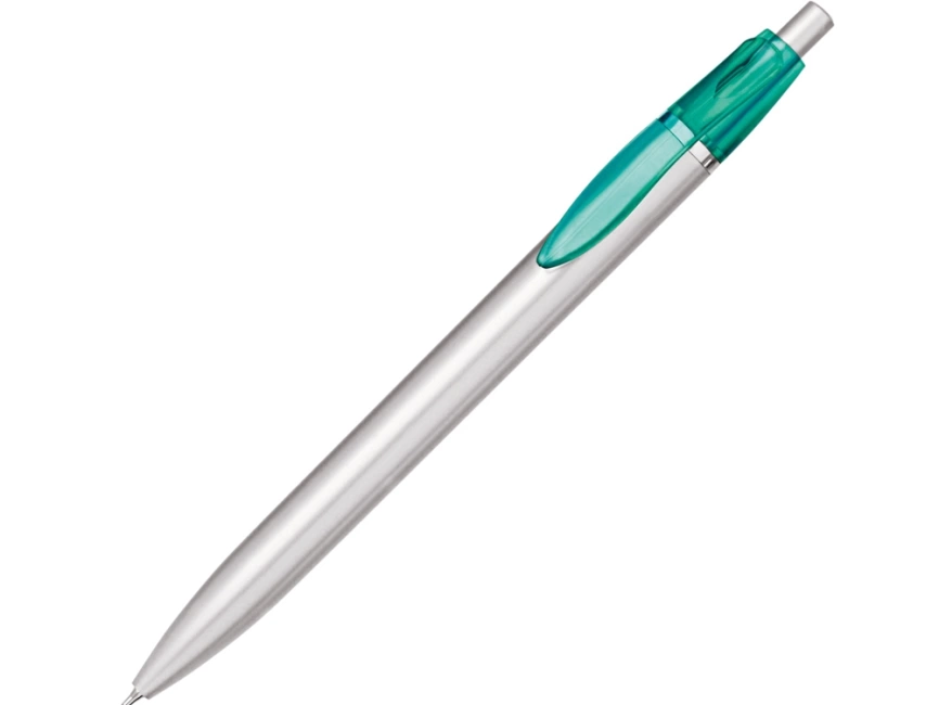 Ручка шариковая Celebrity Шепард, серебристая с зеленым фото 1