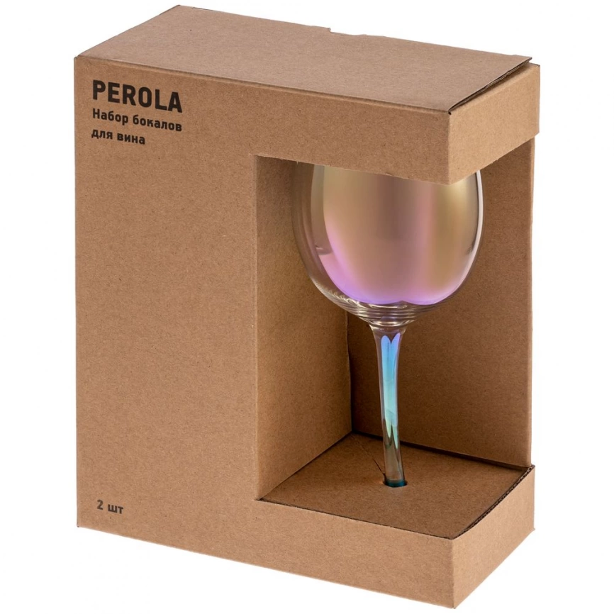 Набор из 2 бокалов для красного вина Perola фото 3