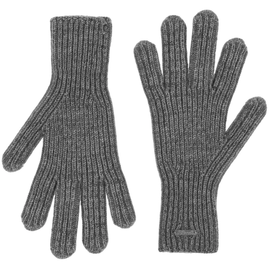 Перчатки Bernard, серый меланж, размер S/M фото 2