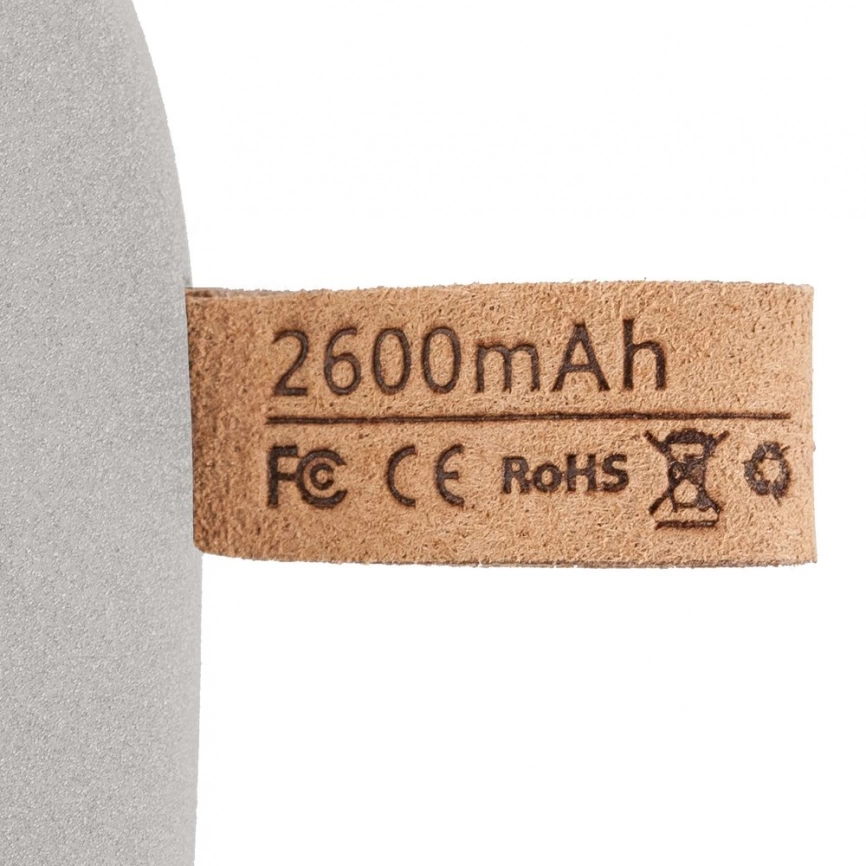 Внешний аккумулятор Pebble 2600 мАч, светло-серый фото 15