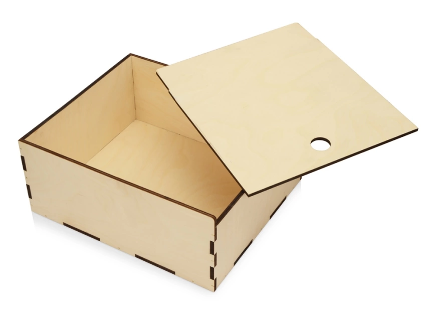 Деревянная подарочная коробка-пенал, размер L фото 3