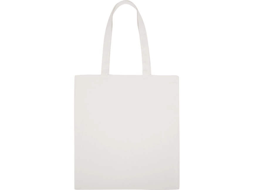 Сумка для шопинга Carryme 140 хлопковая, 140 г/м2, белый фото 4