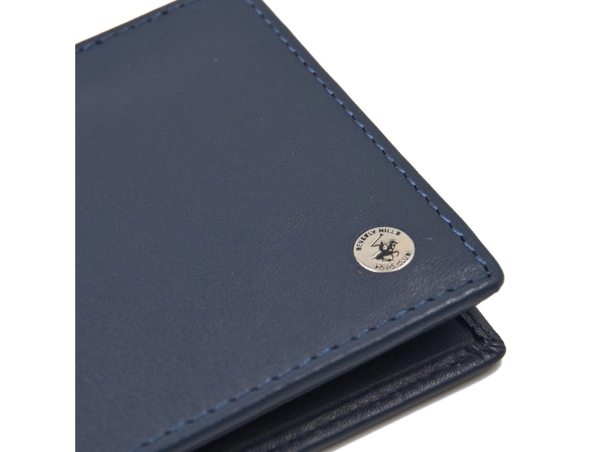 Бумажник С Зажимом мужской Beverly Hills Polo Club, синий фото 6