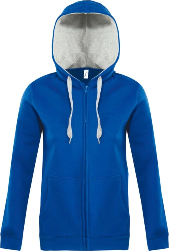 Толстовка женская Soul Women 280 ярко-синяя, размер L фото 1