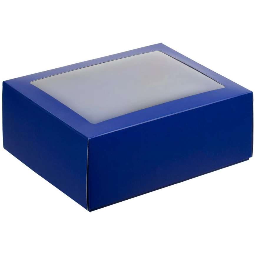 Коробка с окном InSight, синяя фото 1