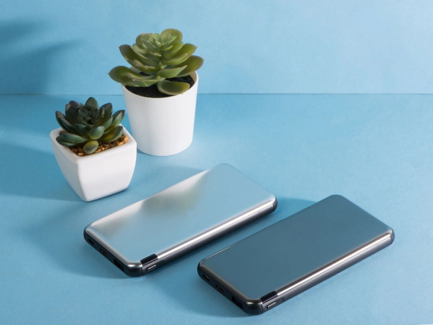 Внешний аккумулятор Forge, Evolt, металл, 10000mah, белый фото 14