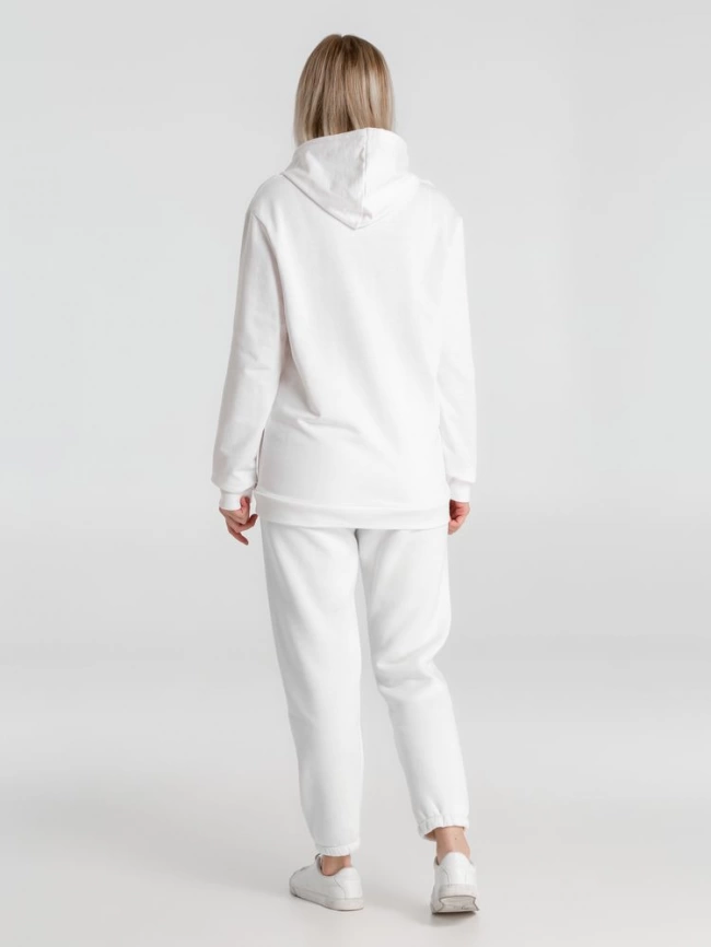 Толстовка с капюшоном унисекс Hoodie, белая, размер XL фото 19