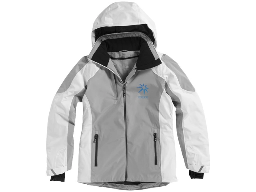 Куртка Ozark женская, серый/белый фото 10