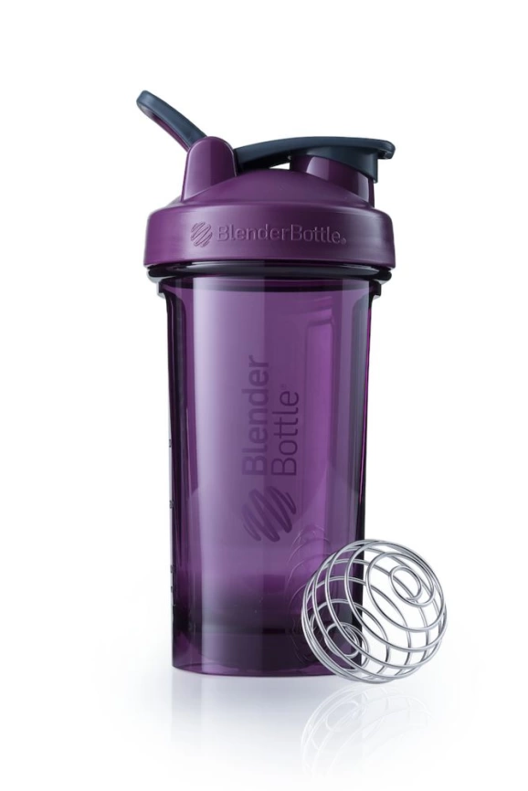 Спортивный шейкер Pro24 Full Color, фиолетовый (сливовый) фото 1