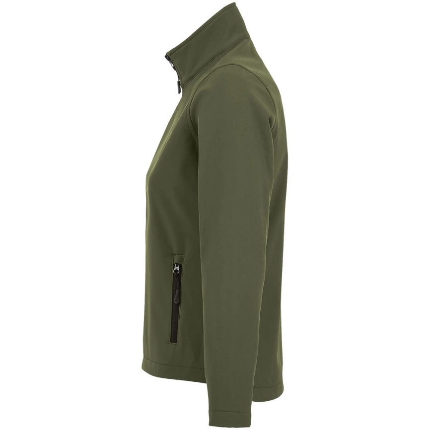 Куртка софтшелл женская Race Women, темный хаки, размер M фото 3