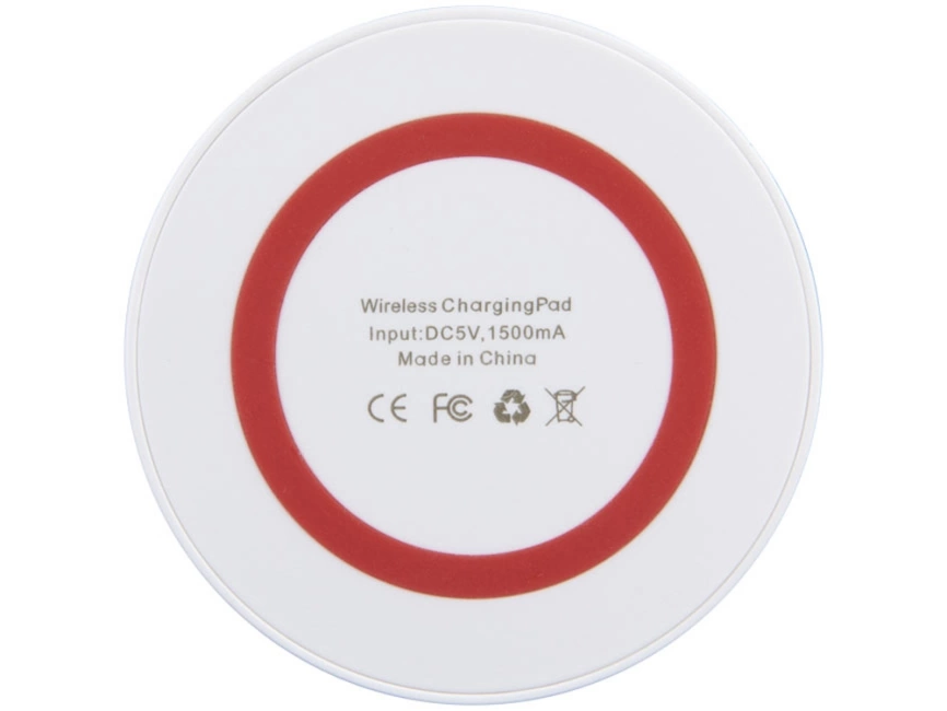 Устройство для беспроводной зарядки, белый/красный фото 4