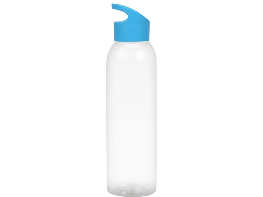 Бутылка для воды Plain 2 630 мл, прозрачный/голубой фото 2