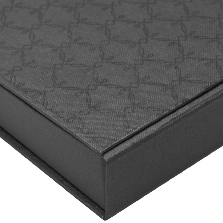 Коробка Status под ежедневник, аккумулятор и ручку, черная фото 7