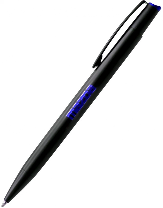 Ручка металлическая Grave шариковая, синяя фото 1