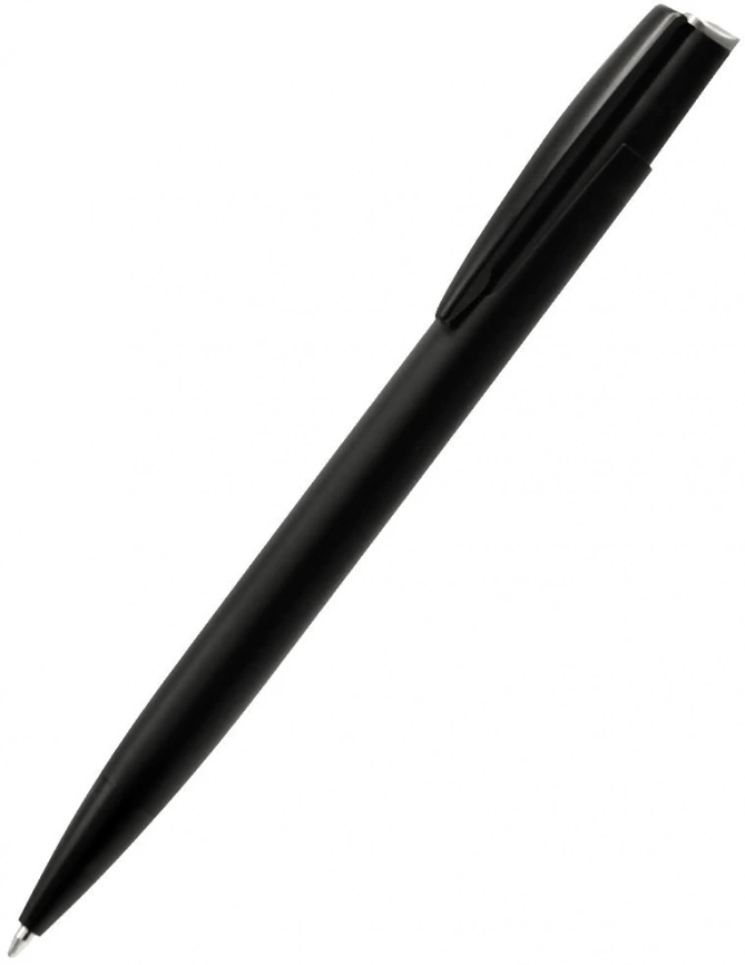 Ручка металлическая Grave шариковая, серебристая фото 5