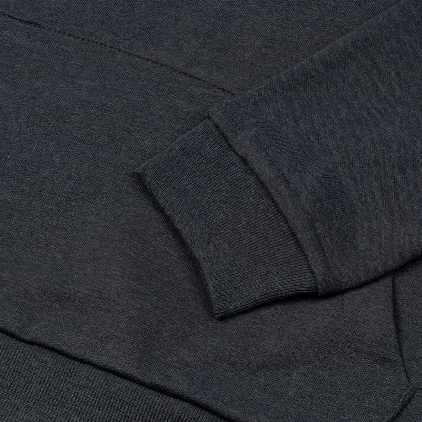 Толстовка с капюшоном унисекс Hoodie, темно-серая, размер XS фото 9