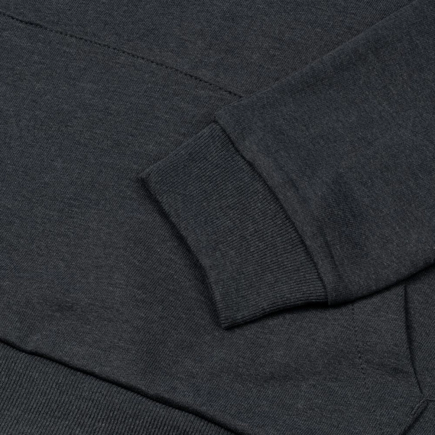 Толстовка с капюшоном унисекс Hoodie, темно-серая, размер L фото 9