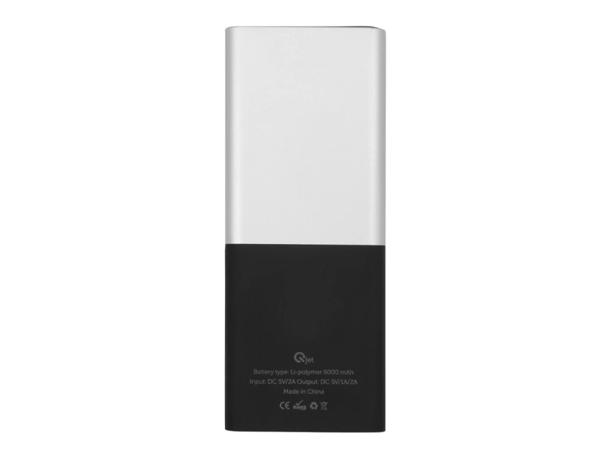Портативное зарядное устройство с подсветкой логотипа Quark, 6000 mAh фото 5