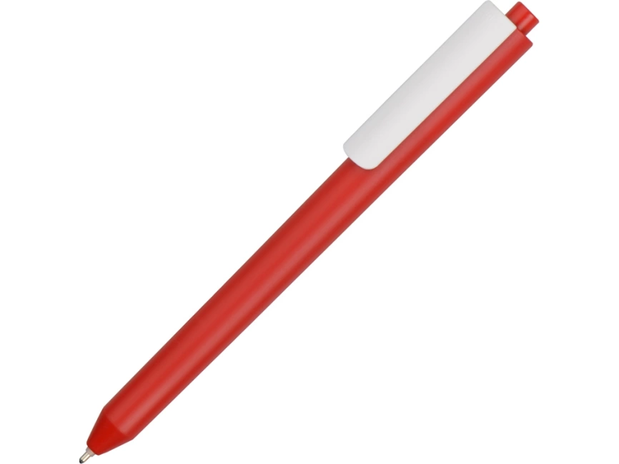 Ручка шариковая Pigra модель P03 PMM, красный/белый фото 1