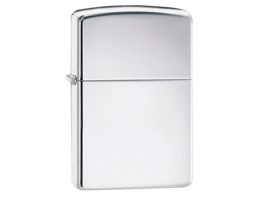 Зажигалка ZIPPO Armor™ c покрытием High Polish Chrome, латунь/сталь, серебристая, 38x13x57 мм фото 1