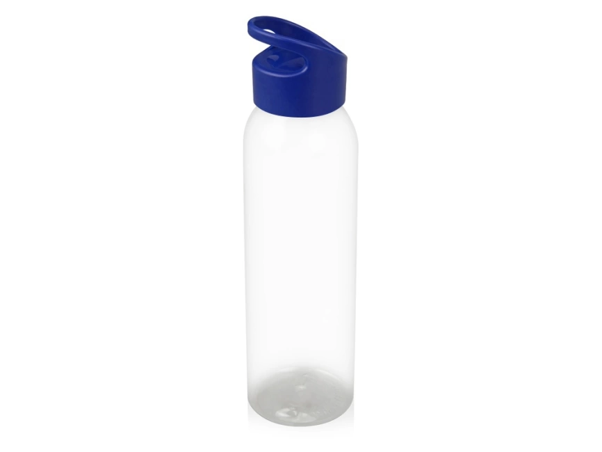 Бутылка для воды Plain 2 630 мл, прозрачный/синий фото 1