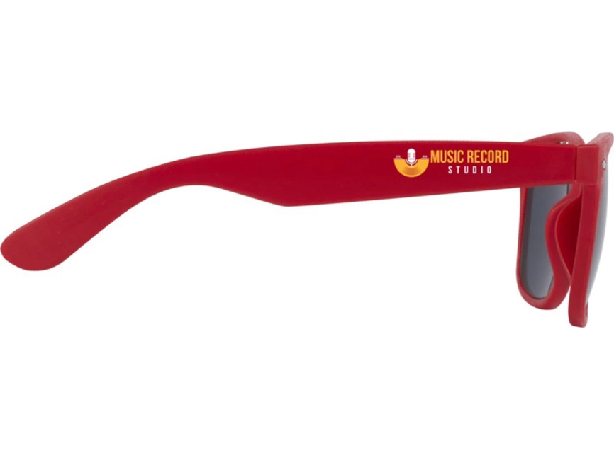 Солнцезащитные очки Sun Ray из переработанной пластмассы, красный фото 4