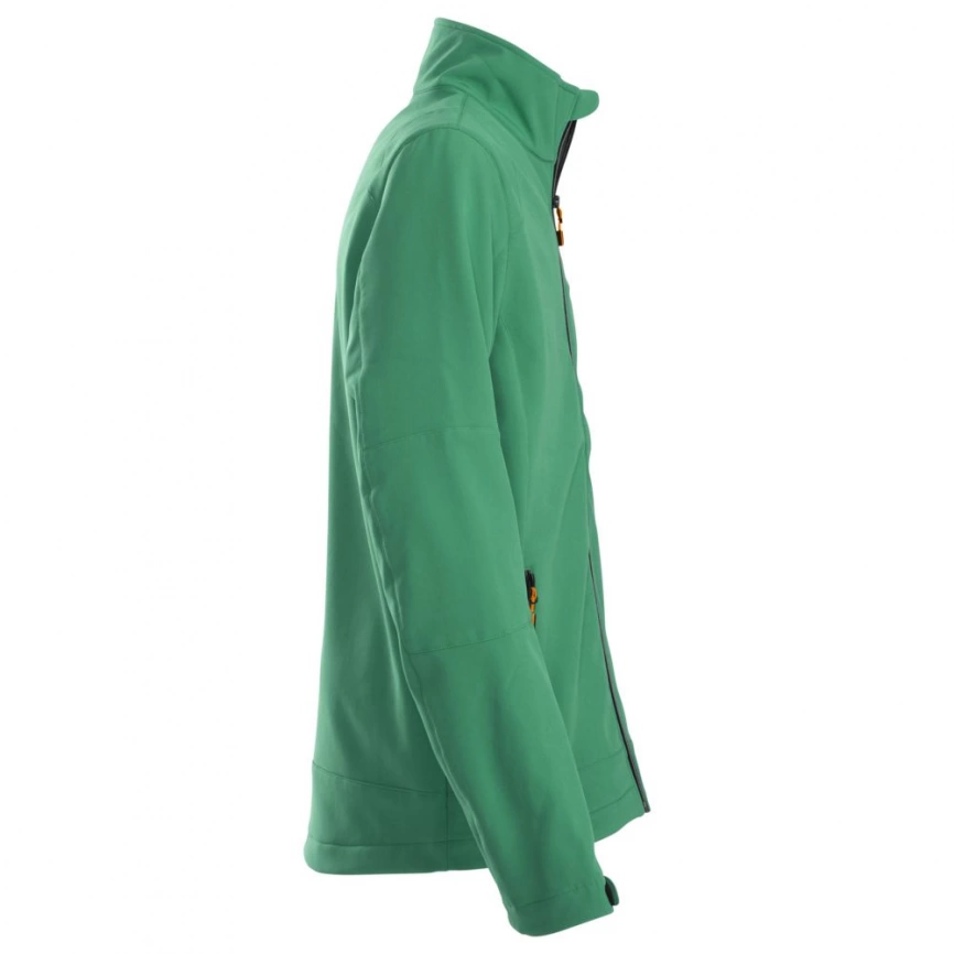 Куртка софтшелл мужская Trial зеленая, размер S фото 2