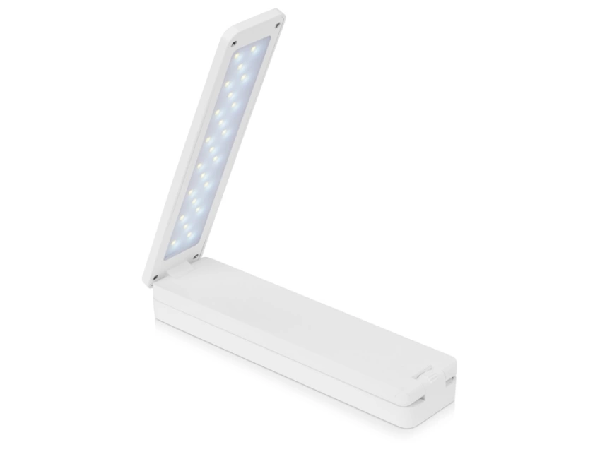 Складывающаяся настольная LED лампа Stack, белый фото 3