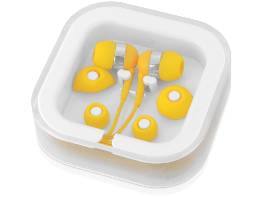 Наушники суперлегкие Sargas, желтый фото 1