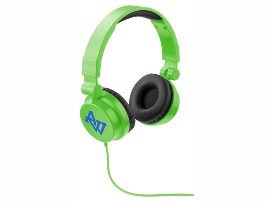 Наушники складные Rally, лайм фото 7