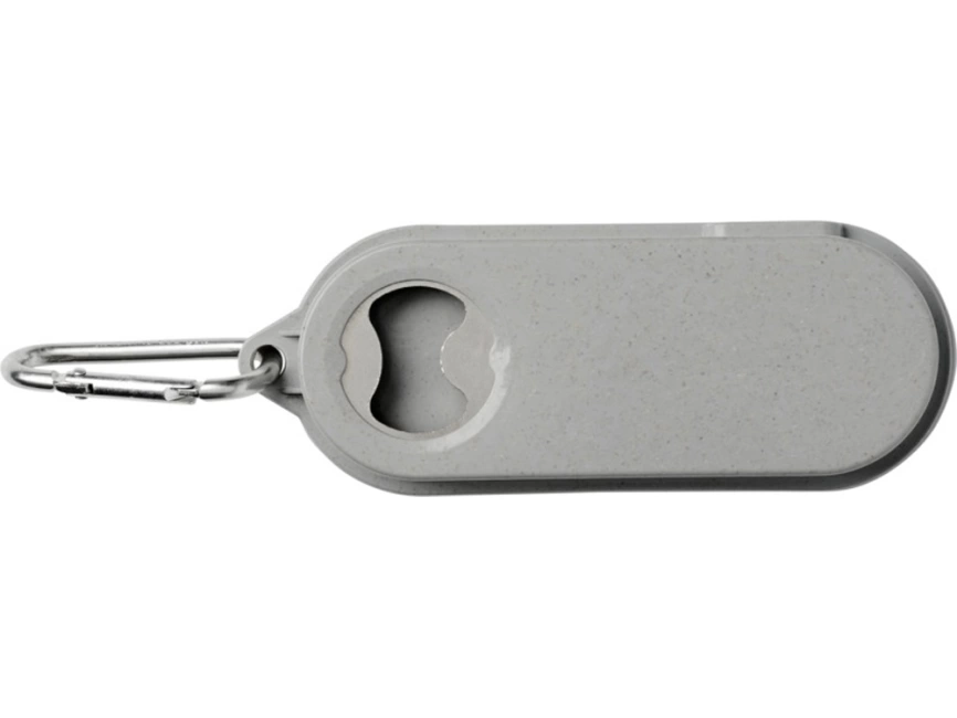 Столовый прибор Giles из пшеничной соломы с открывалкой для бутылок, серый фото 2