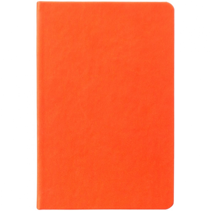 Блокнот Cluster Mini в клетку, оранжевый фото 2