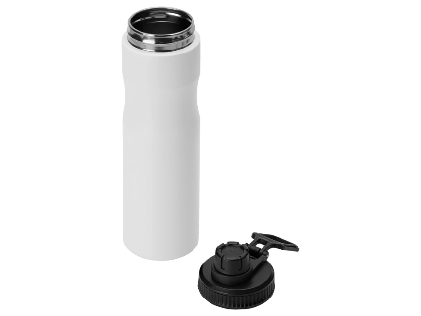 Бутылка для воды Supply Waterline, нерж сталь, 850 мл, белый/черный фото 4