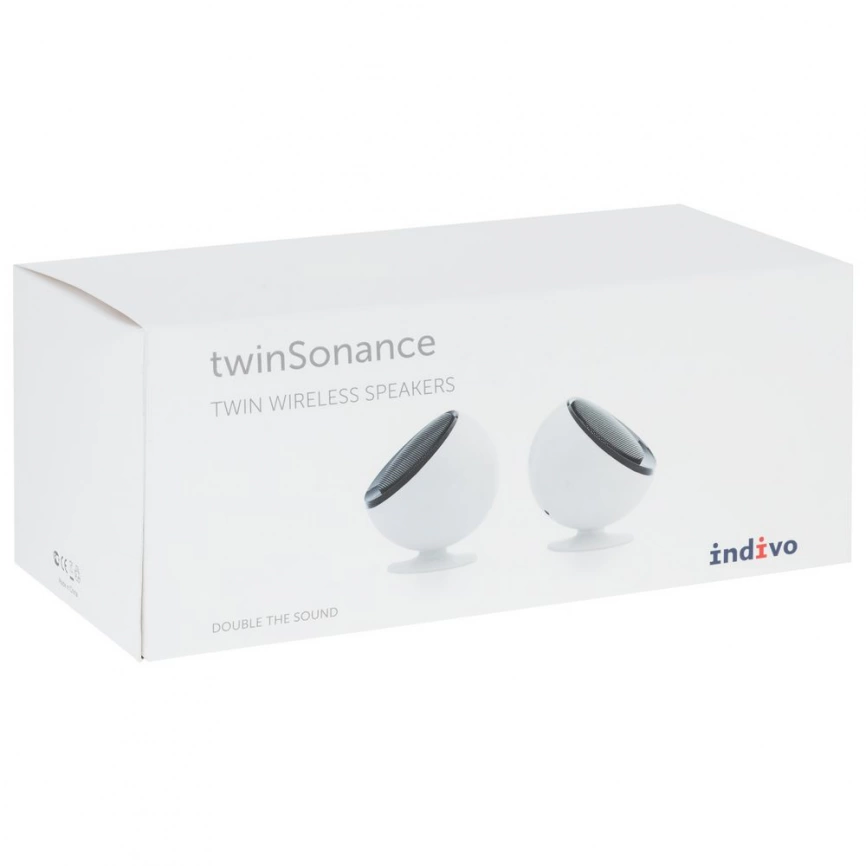 Беспроводные стереоколонки twinSonance, белые фото 9