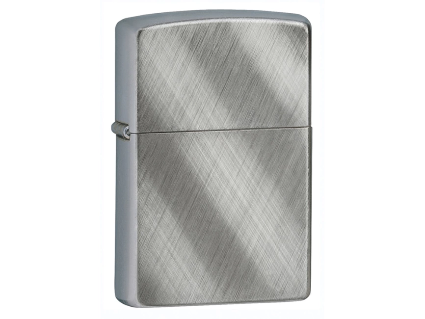 Зажигалка ZIPPO Classic с покрытием Brushed Chrome, латунь/сталь, серебристая, матовая, 38x13x57 мм фото 1