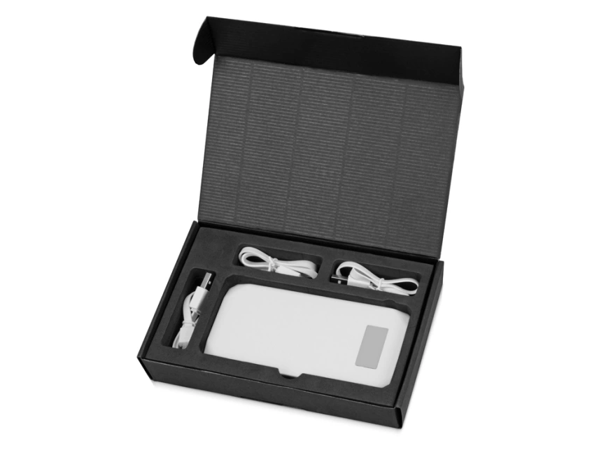 Портативное зарядное устройство Quickr с функцией быстрой зарядки, 10000 mAh, серый фото 7