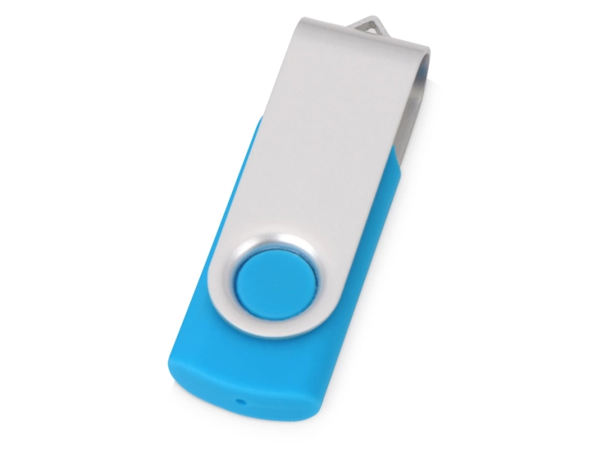 Флеш-карта USB 2.0 32 Gb Квебек, голубой фото 1
