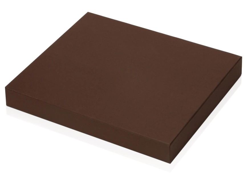 Подарочная коробка 36,8 х 30,6 х 4,5 см, коричневый фото 1