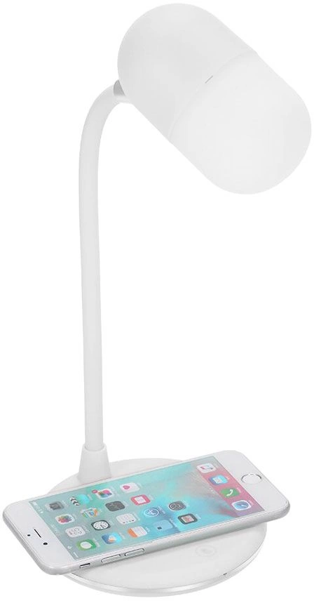 Настольная лампа Alladin с беспроводной зарядкой и колонкой фото 3