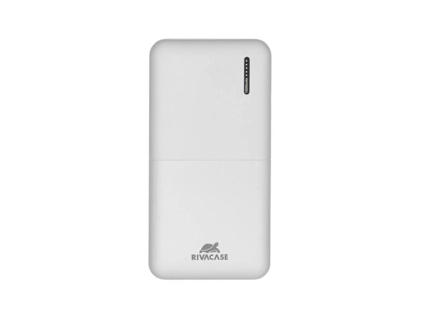 RIVACASE VA2532 (10000 мАч) QC/PD 20W внешний аккумулятор с дисплеем, белый 12/48 фото 2