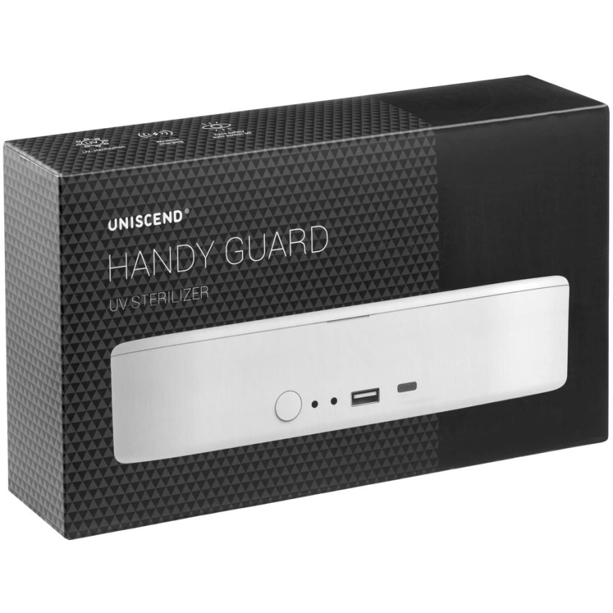 Стерилизатор c беспроводной зарядкой Handy Guard, белый фото 9