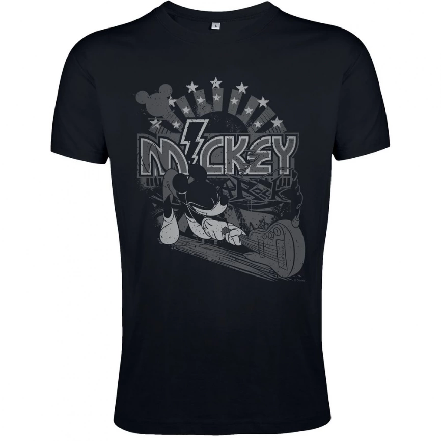 Футболка Rocker Mickey, черная, размер M фото 2