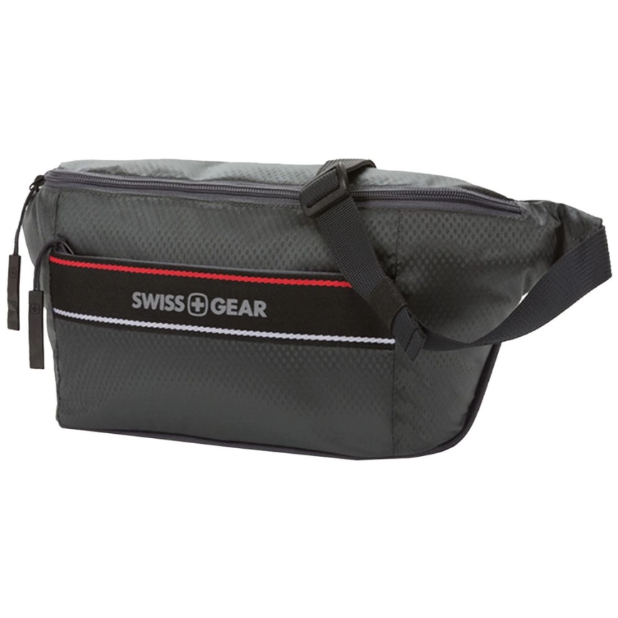 Поясная сумка Swissgear, темно-серая фото 1