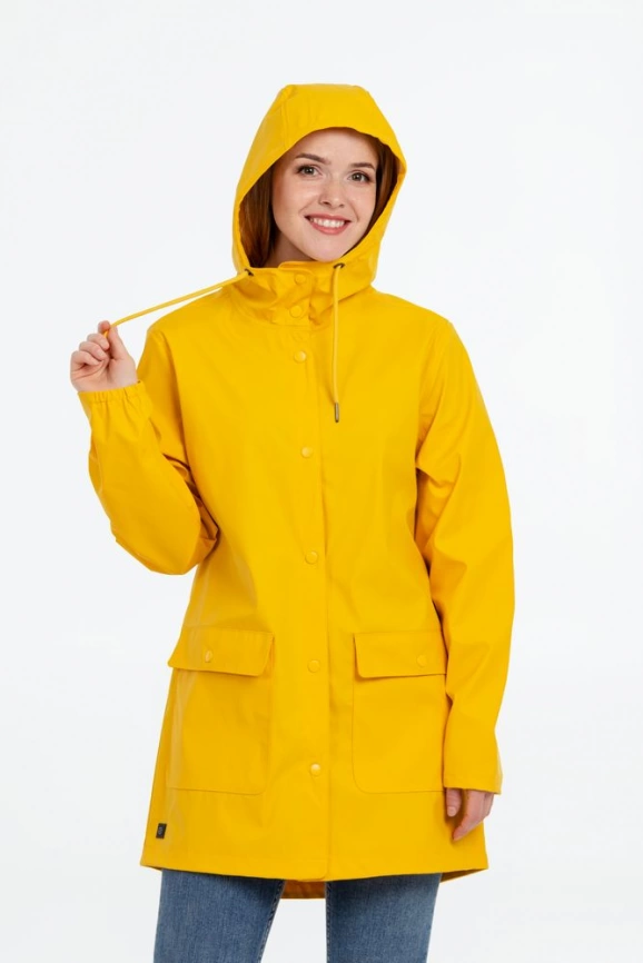 Дождевик женский Squall желтый, размер XL фото 13