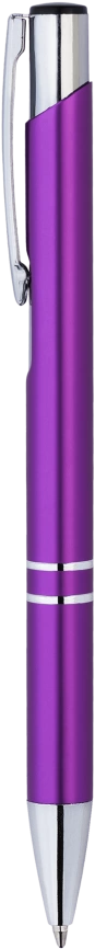 Ручка металлическая KOSKO, фиолетовая с серебристым фото 4