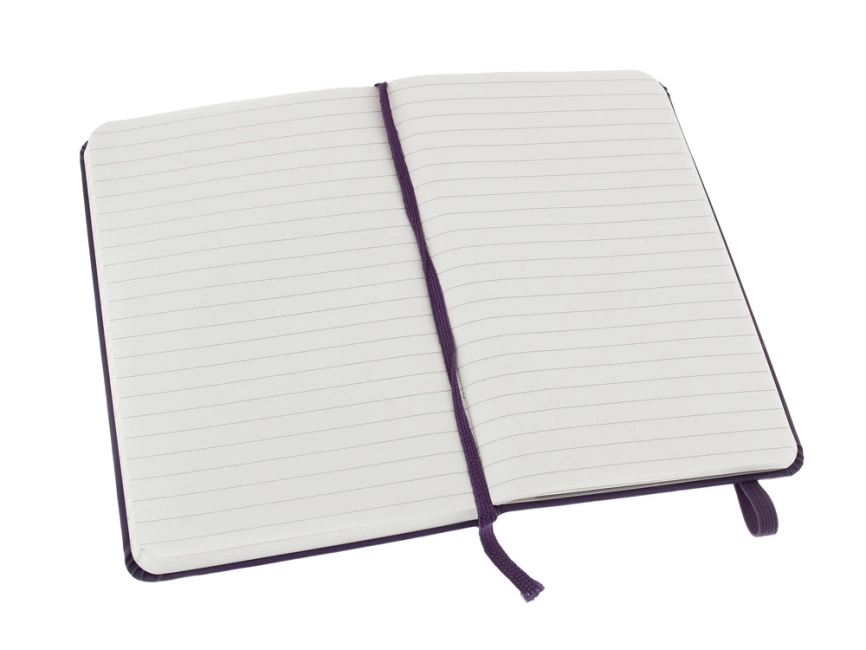 Записная книжка Moleskine Classic (в линейку) в твердой обложке, Pocket (9x14см), фиолетовый фото 3