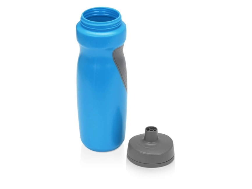 Спортивная бутылка Flex 709 мл, голубой/серый фото 2