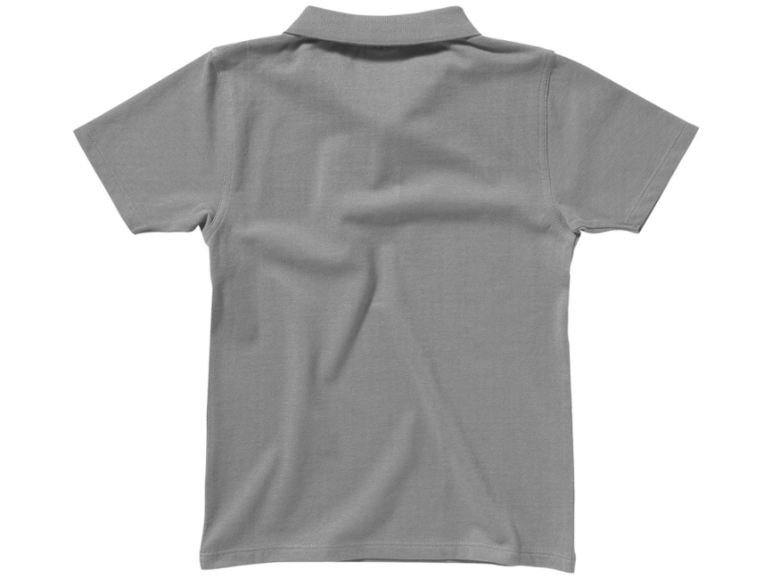 Рубашка поло First детская, серый фото 4