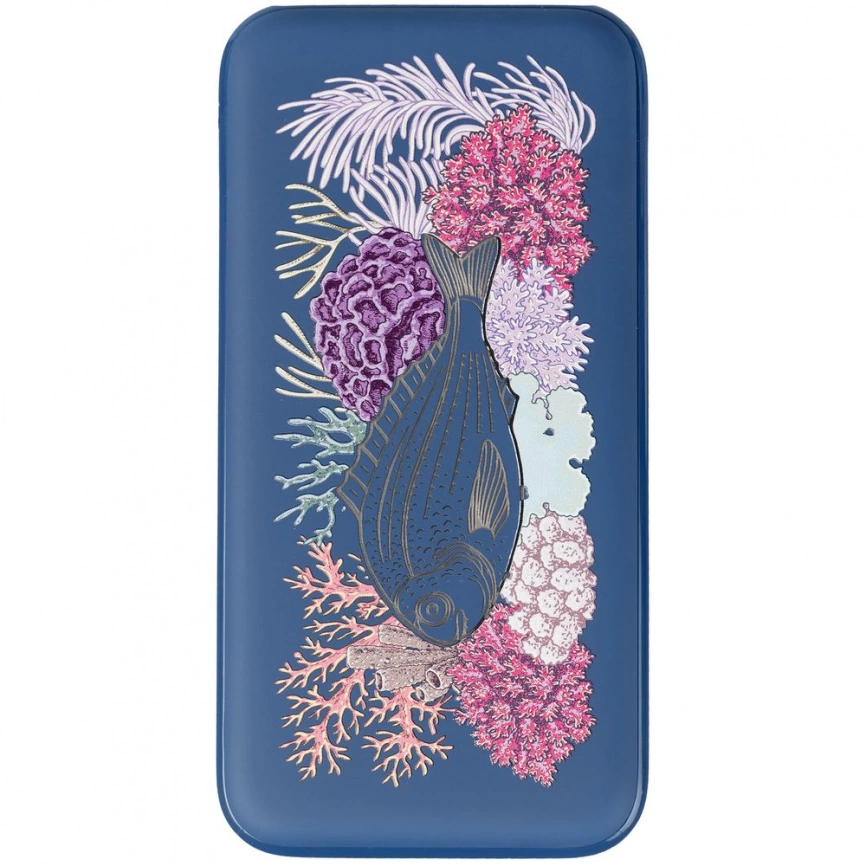 Аккумулятор с подсветкой markBright City, 10000 мАч, синий фото 10